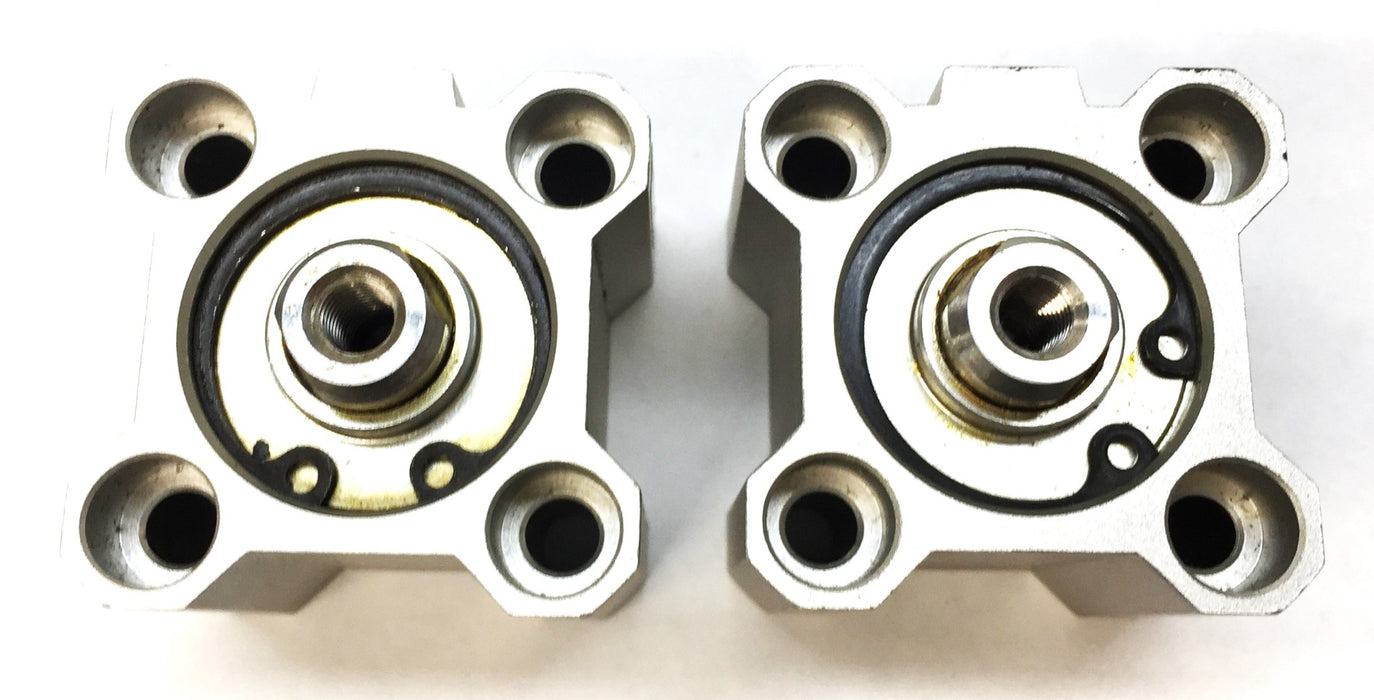 SMC Compact Air Cylinder CQ2B25-10D [Lot of 2] USED