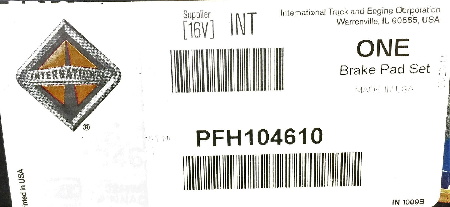 PFC Brake Pads PFH104610 NOS