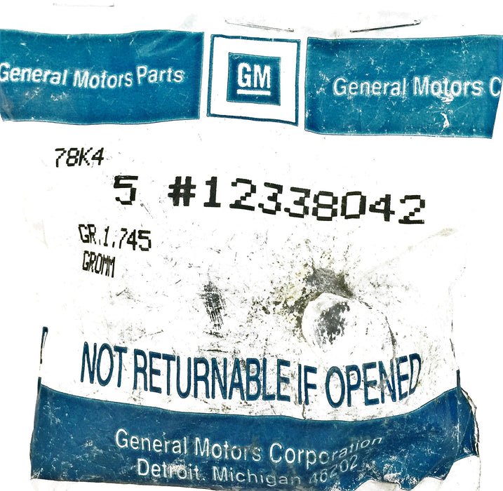 General Motors/GM Grommets 12338042 (5pcs) NOS