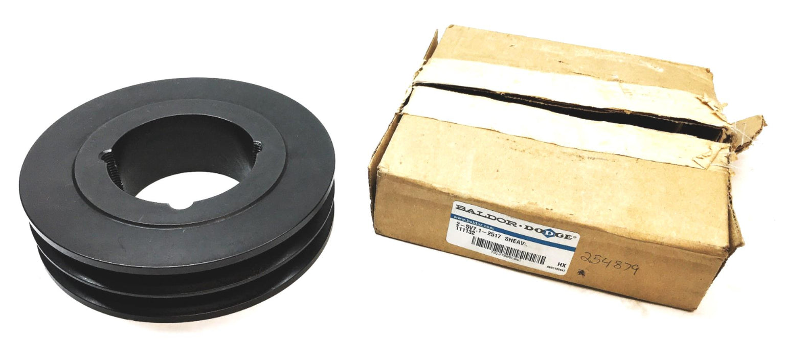 Baldor Dodge 2-5V7 .1-2517 Max 4032RPM HX Sheave 111132 NOS