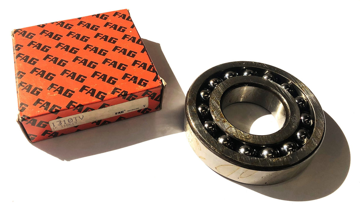 FAG Self Aligning Double Row Ball Bearing 1310TV NOS