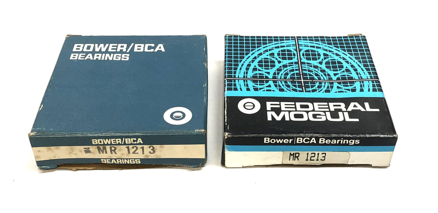 Bower Cylindrical Roller Bearing Single Rib Inner Ring MR1213 [Lot of 2] NOS