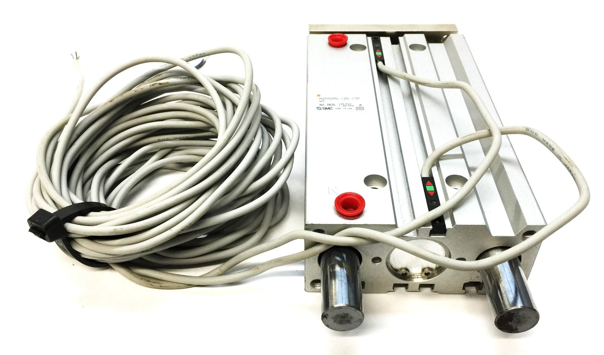 SMC Guided Cylinder MGPM25N-125-Y7PWZ USED