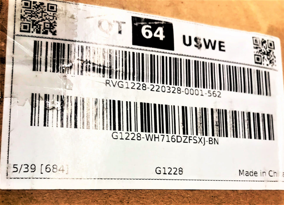 C&RS RADIATOR WH716DZFSXJ(WH716DZFSXJ-BN) NOS