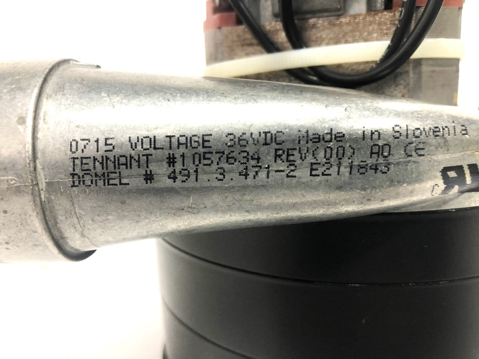 Domel 0715 Voltage 36VDC Vacuum Motor 491.3.471-2 NOS
