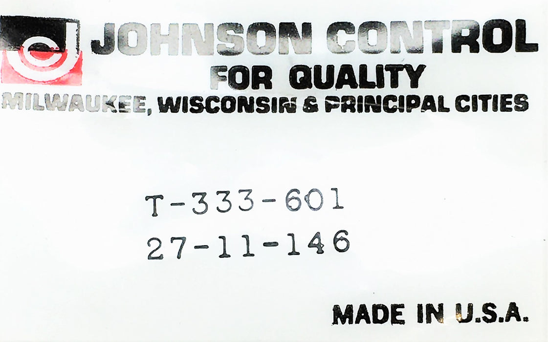 Johnson Controls Spring T-333-601 [Lot of 2] NOS