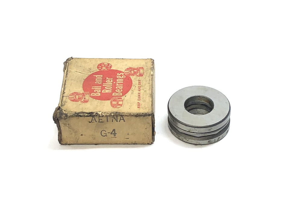 Aetna 3 Piece Thrust Ball Bearing G-4 NOS