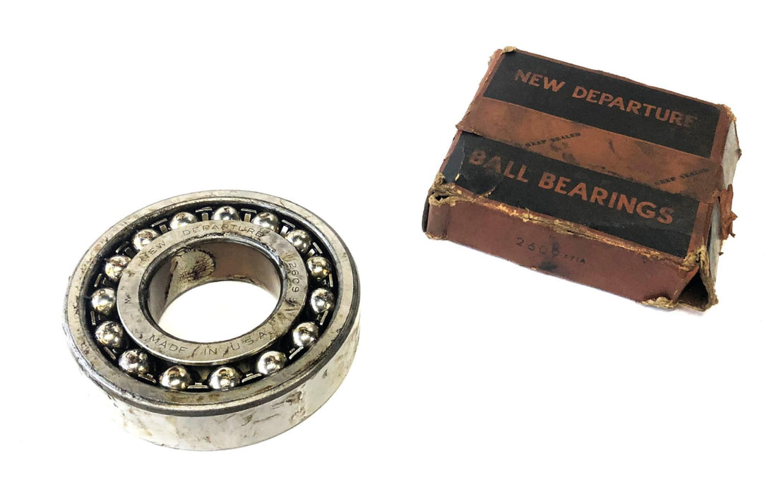 New Departure Self Aligning Double Row Ball Bearing 2609 (2609-XY1A) NOS