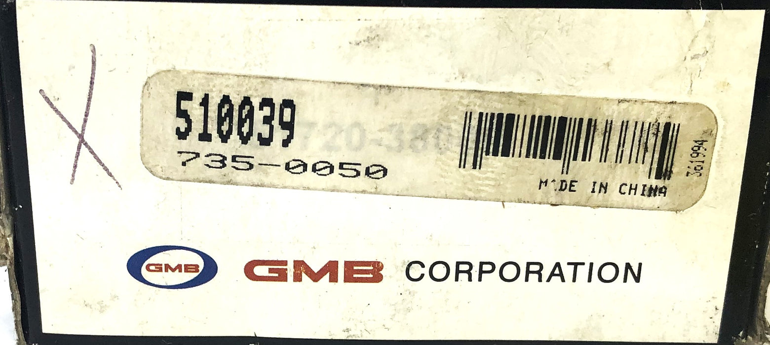 GMB Wheel Bearing 510039 (735-0050) [Lot of 2] NOS