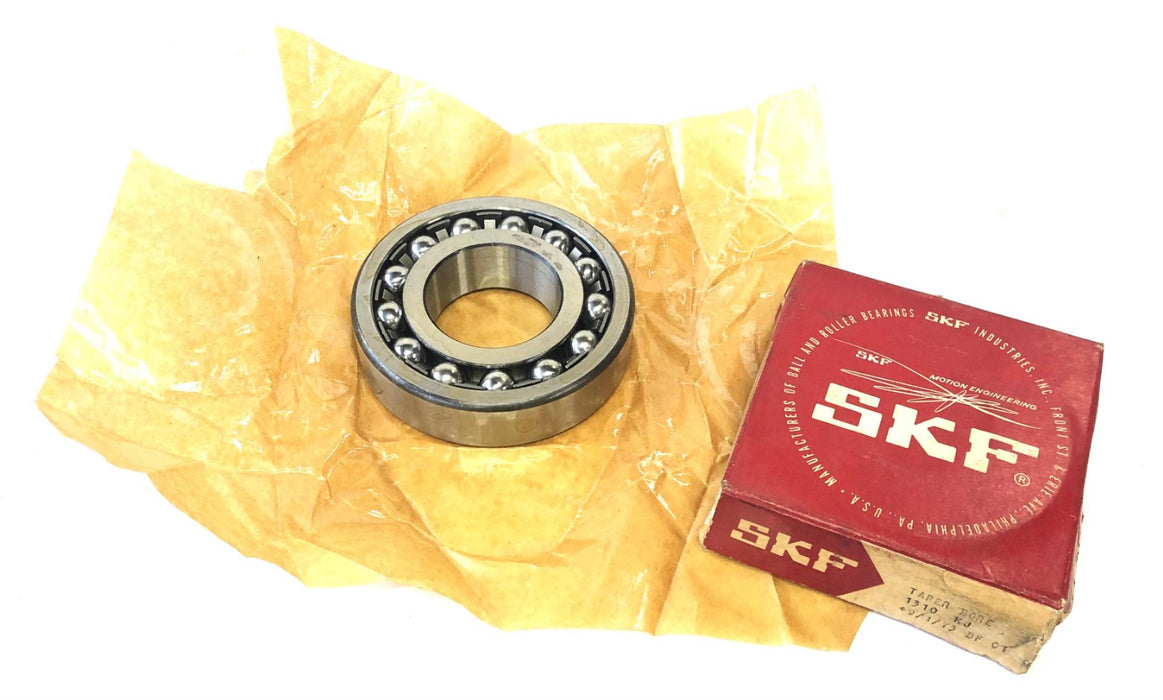 SKF Self Aligning Double Row Ball Bearing 1310-KJ NOS