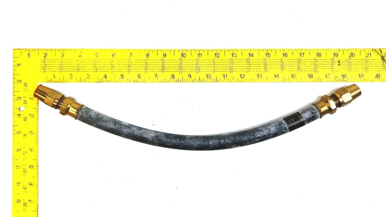 Eaton Weatherhead 19" x 1/2" Air Brake Hose Assembly J-1402-A NOS