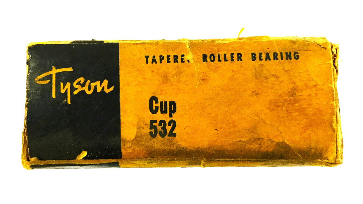 Tyson Tapered Roller Bearing Cup 532 [Lot of 2] NOS