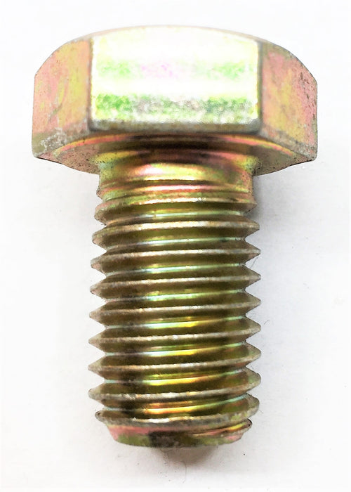 TRANS-WORLD 1" x 9/16" UNC Yellow Zinc Plated Hex Bolt [Lot of 50] NOS