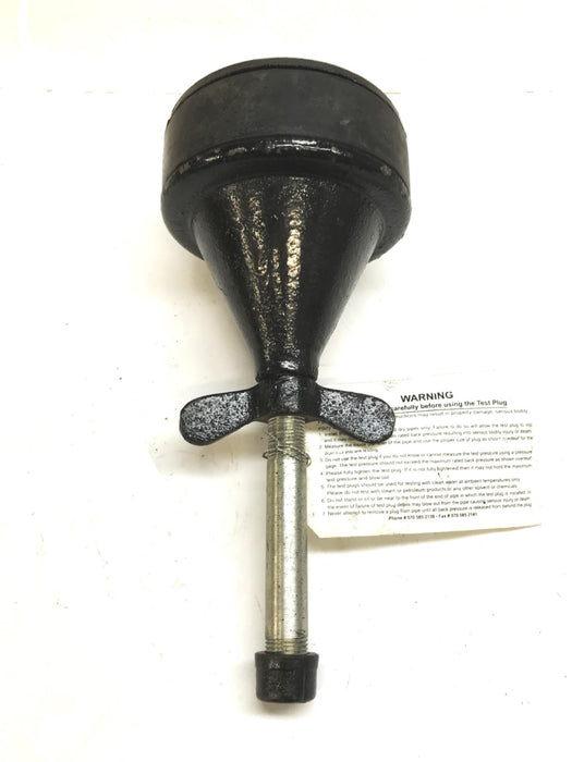Cherne 5-1/2 inch Mechanical Expansion Test Plug A-060/B-060 NOS