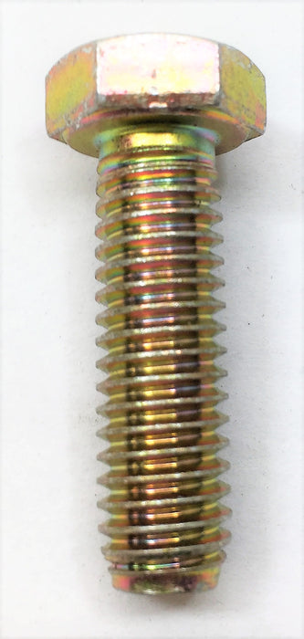 TRANS-WORLD 3/8" x 1-1/4" UNC Yellow Zinc Grade 8 Hex Bolt [Lot of 100] NOS