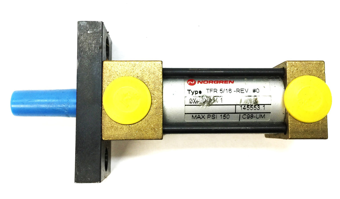Norgren 3/4" x 1" Pneumatic Air Cylinder TFR 5/16 Rev.#0 NOS
