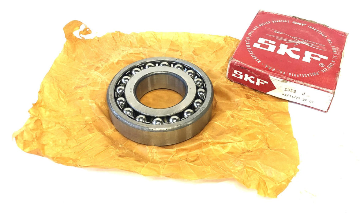 SKF Self Aligning Double Row Ball Bearing 1312-J NOS