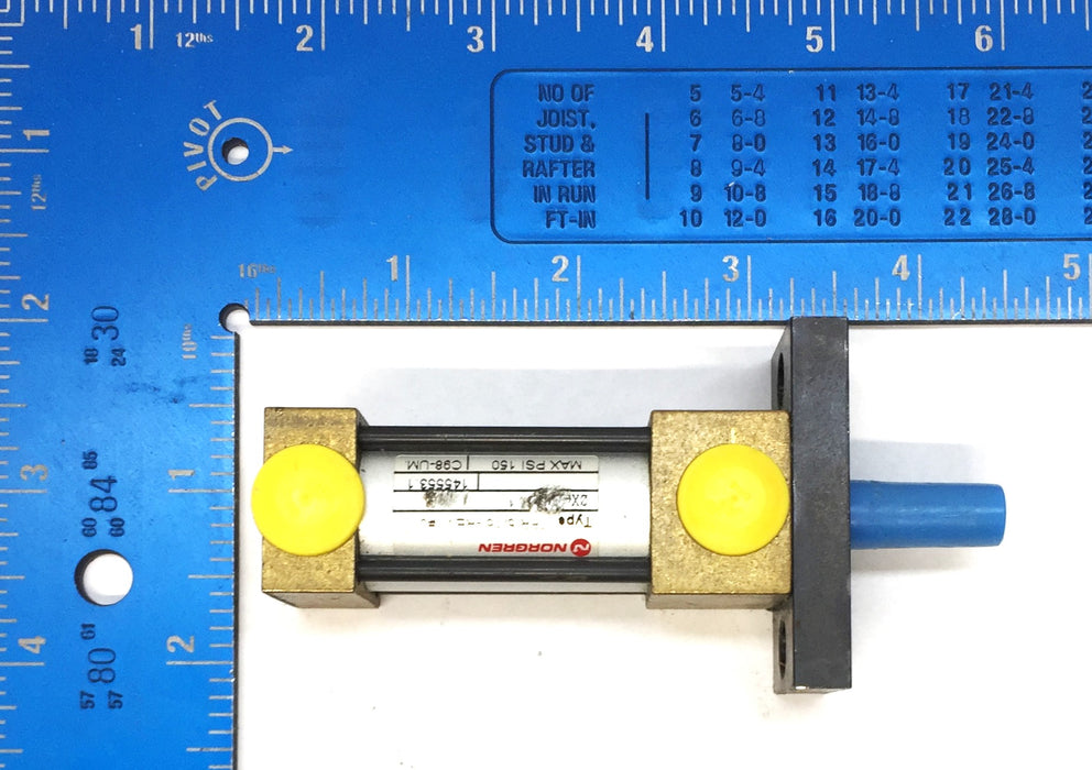 Norgren 3/4" x 1" Pneumatic Air Cylinder TFR 5/16 Rev.#0 NOS