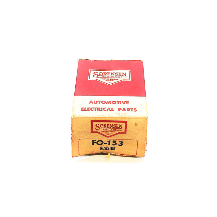 Sorensen Resistor FO-153 NOS