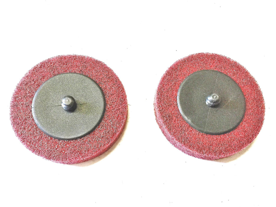 PartsMaster 3" Maroon Sanding Pad DY87893000 [Lot of 2] NOS