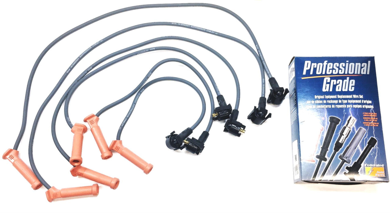 Federated Auto Parts SMP 6 Piece Spark Plug Wire Set 26681 NOS