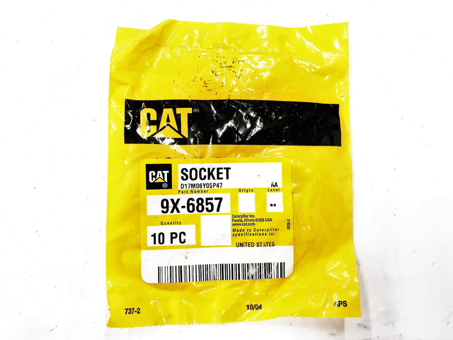 CAT OEM Socket 9X-6857 [Lot of 10] NOS