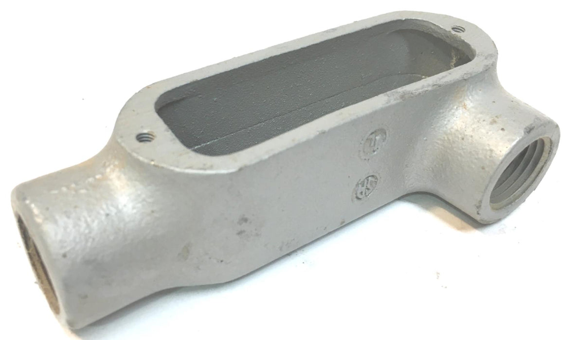 APPLETON UNILET 1/2 LL FORM 35 THREADED Conduit Malleable Iron NOS