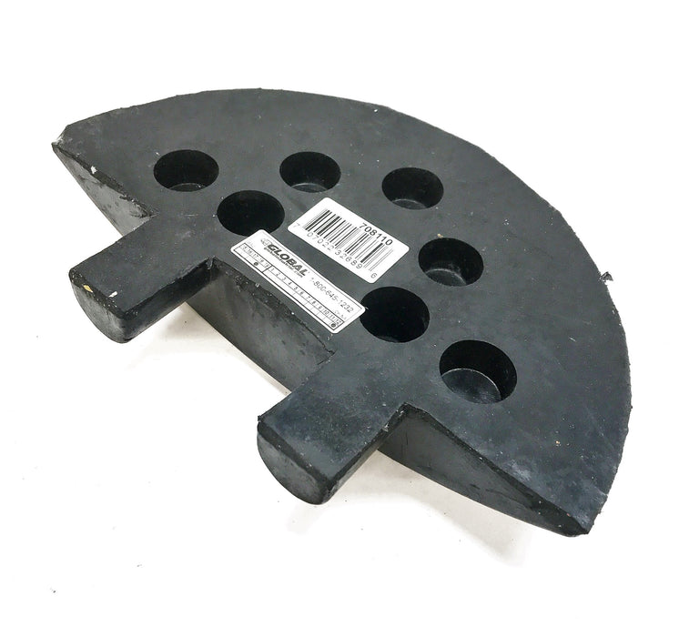 Global Industrial Speed Bump End Cap 708110 NOS