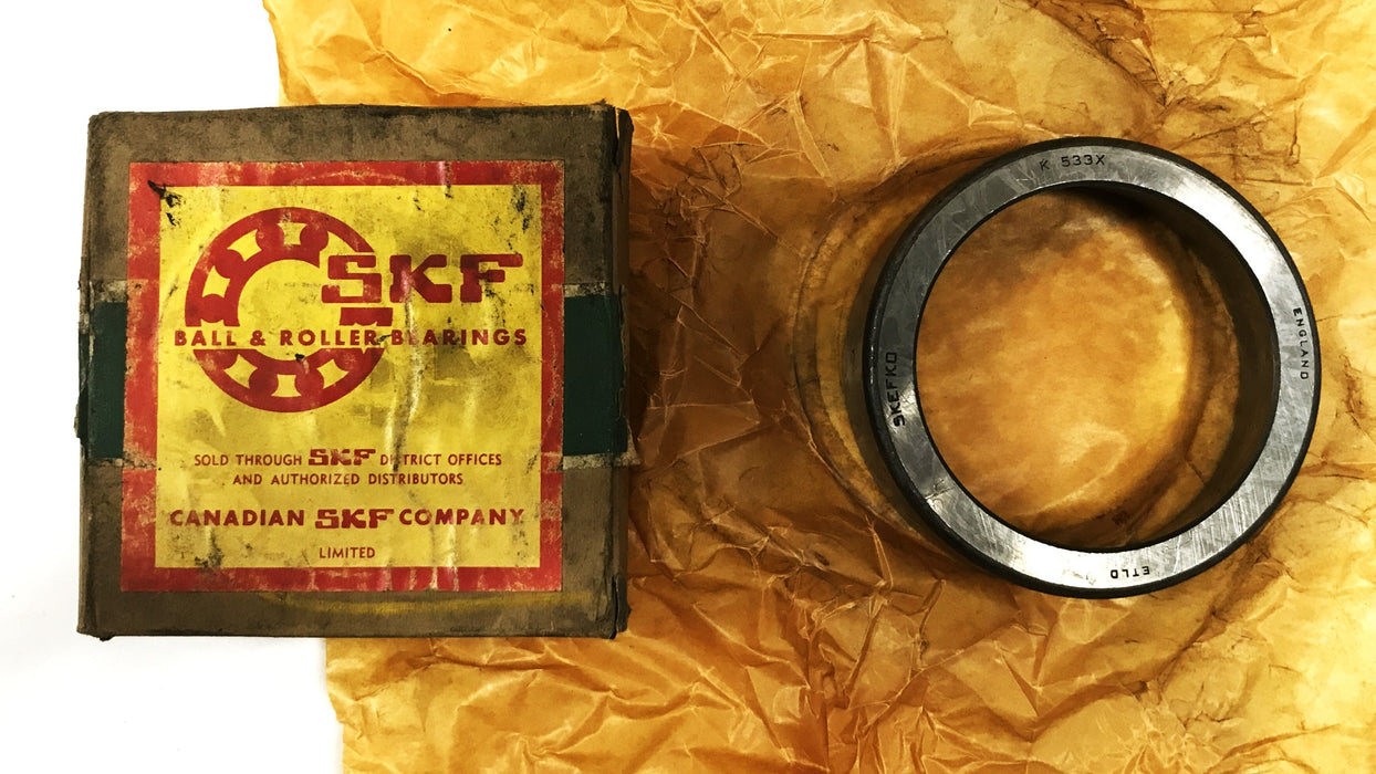 SKF Tapered Roller Bearing Cup 533X NOS