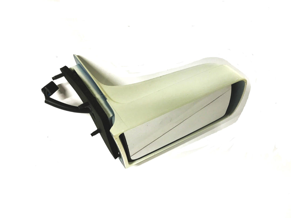 GM White Rear View Left-hand Power Mirror Assembly 25611104 NOS
