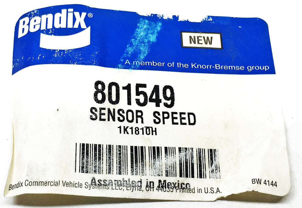 Bendix ABS Speed Sensor 801549 NOS