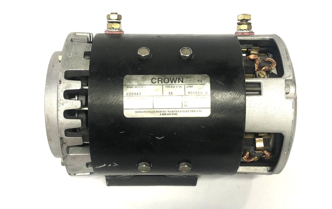 Crown 36 Volt Lift Motor 020943 USED