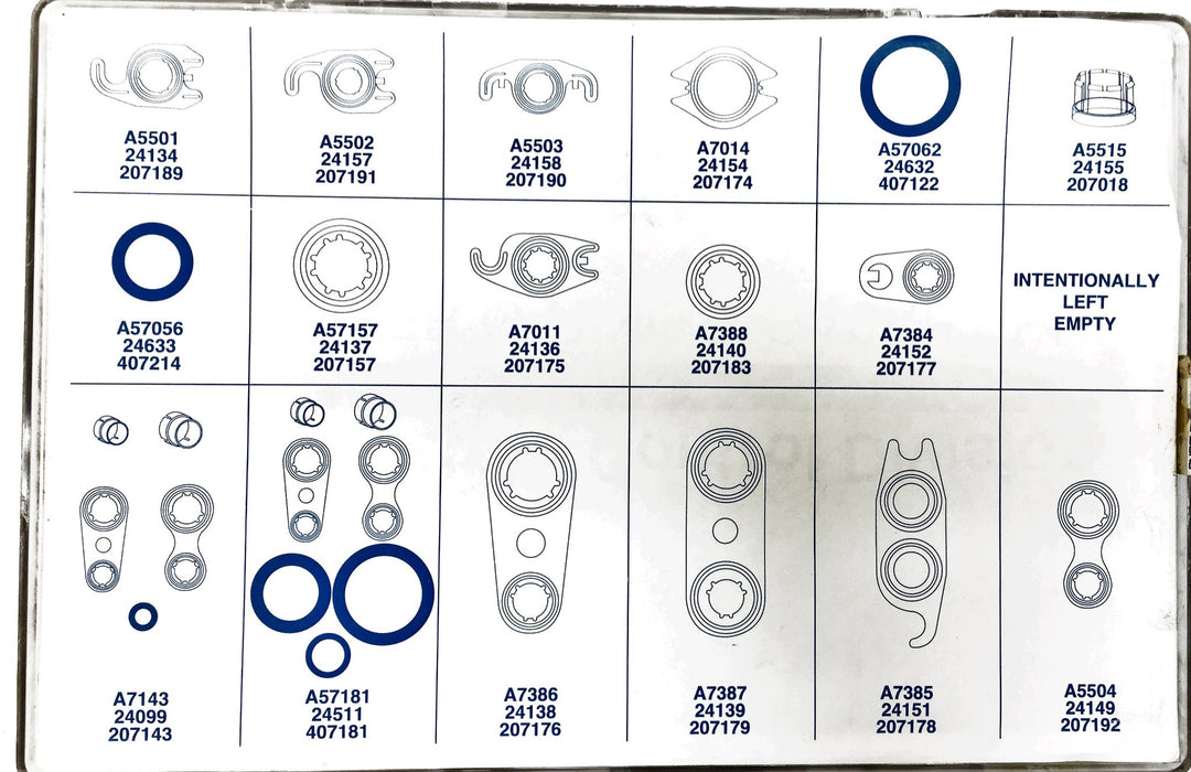 Chrysler Temperature Control Division O-ring and Gasket Kit 24555 USED