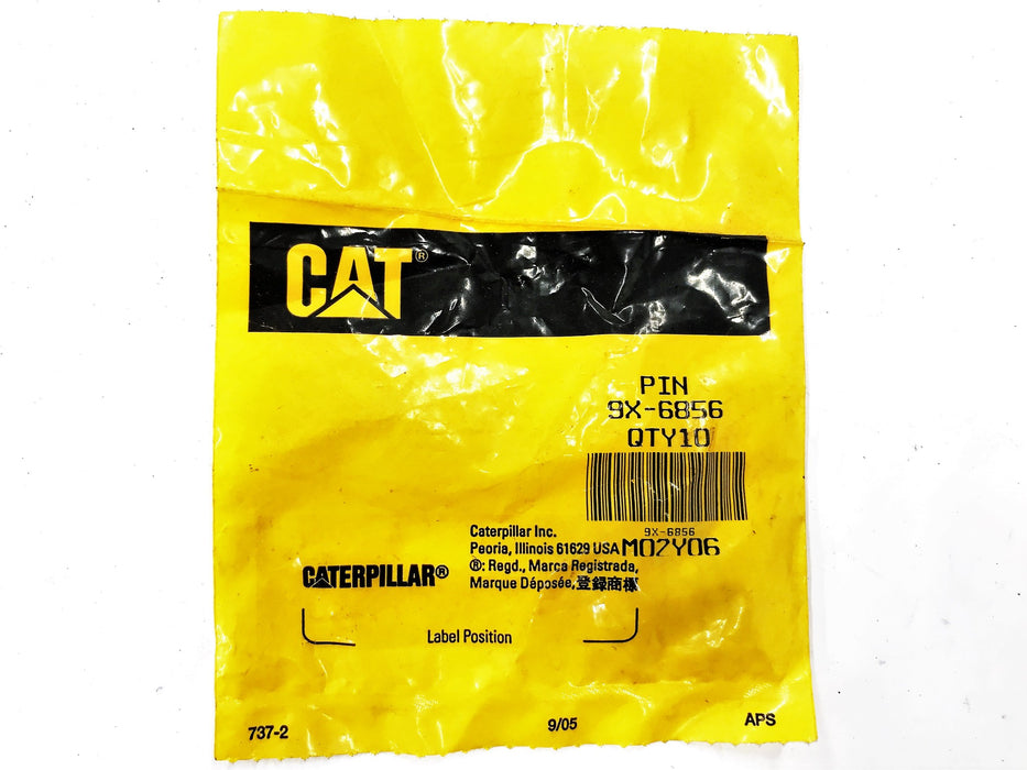CAT Connector Pin 9X-6856 [Lot of 10] NOS