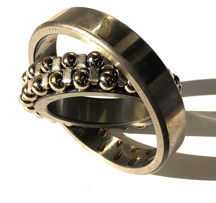 FAG Self Aligning Double Row Ball Bearing 1217 NOS
