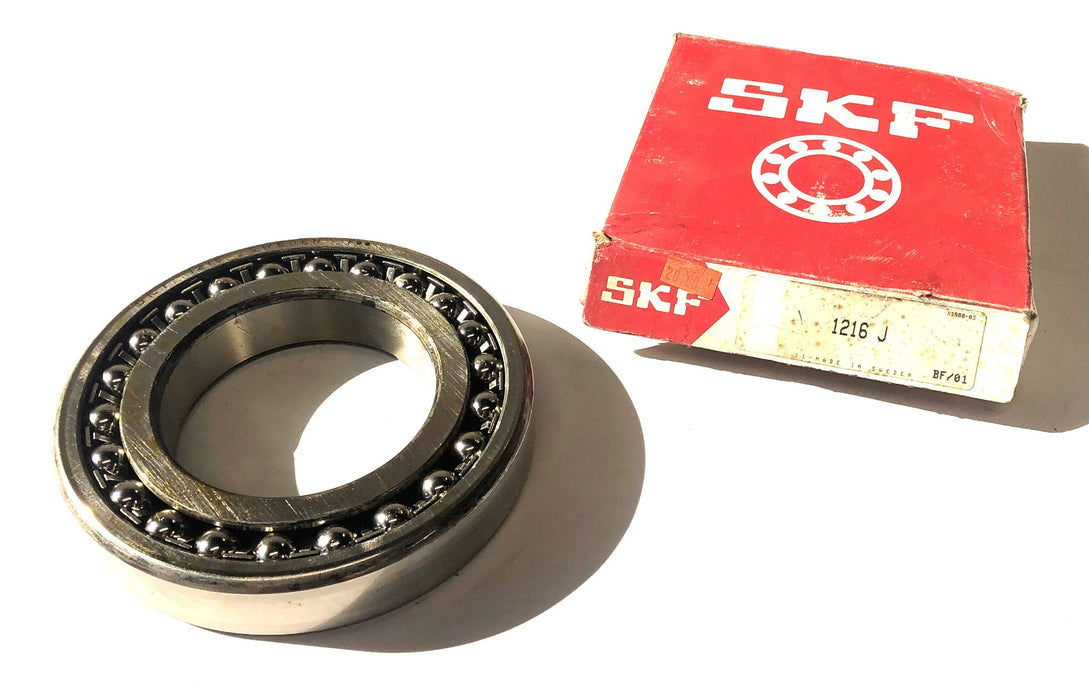 SKF Self Aligning Double Row Ball Bearing 1216-J NOS