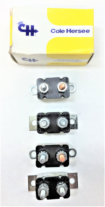 COLE HERSEE 50A Type I Circuit Breaker 30055-50 [Lot of 4] NOS