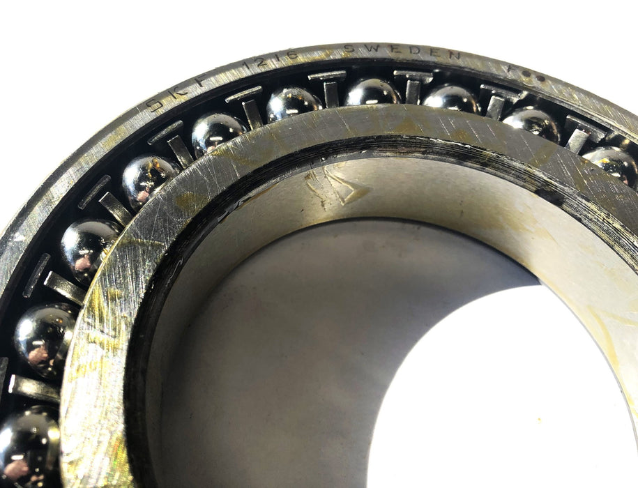 SKF Self Aligning Double Row Ball Bearing 1216-J NOS