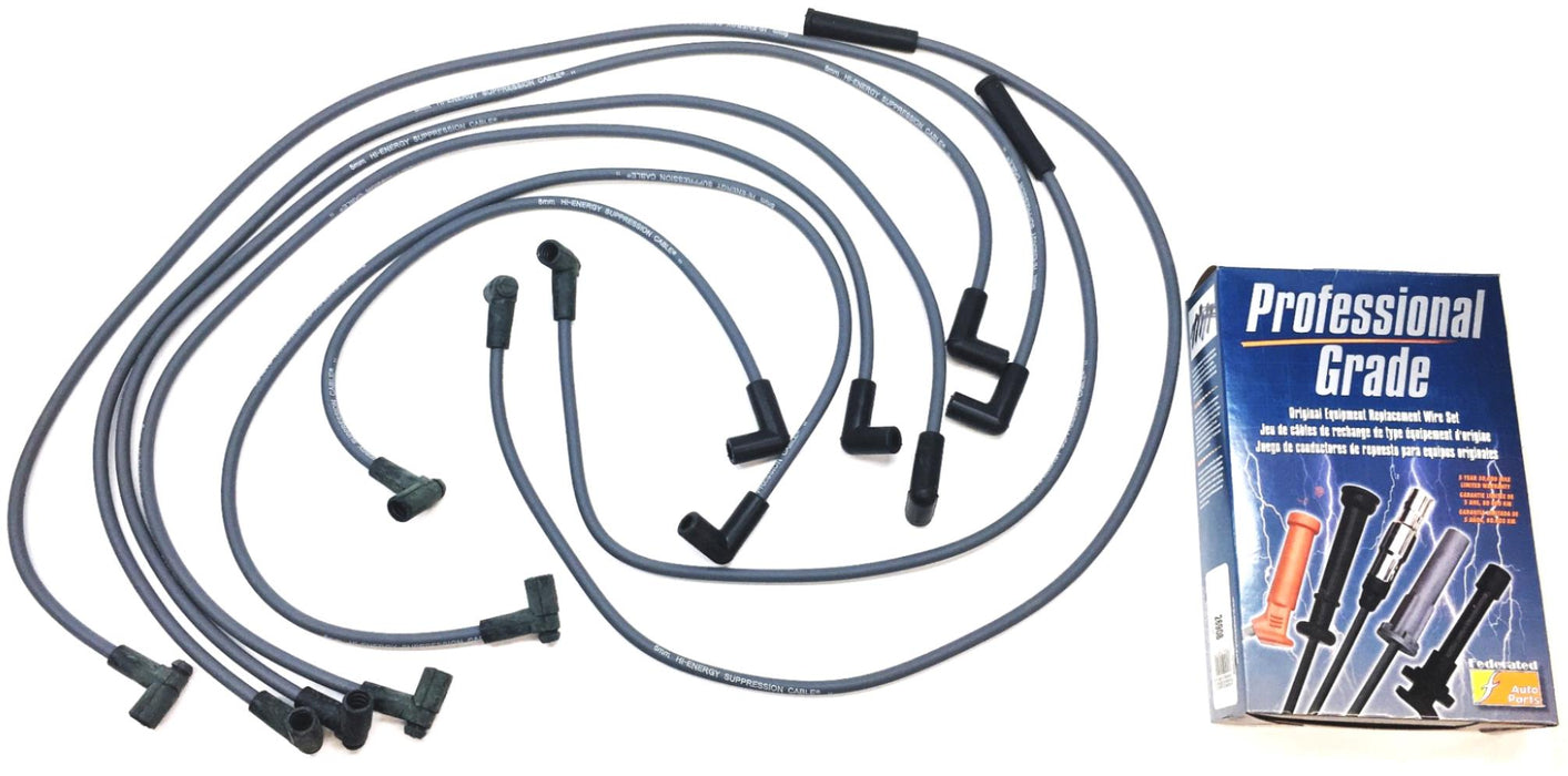 Federated Auto Parts SMP 8 Piece Spark Plug Wire Set 26908 NOS