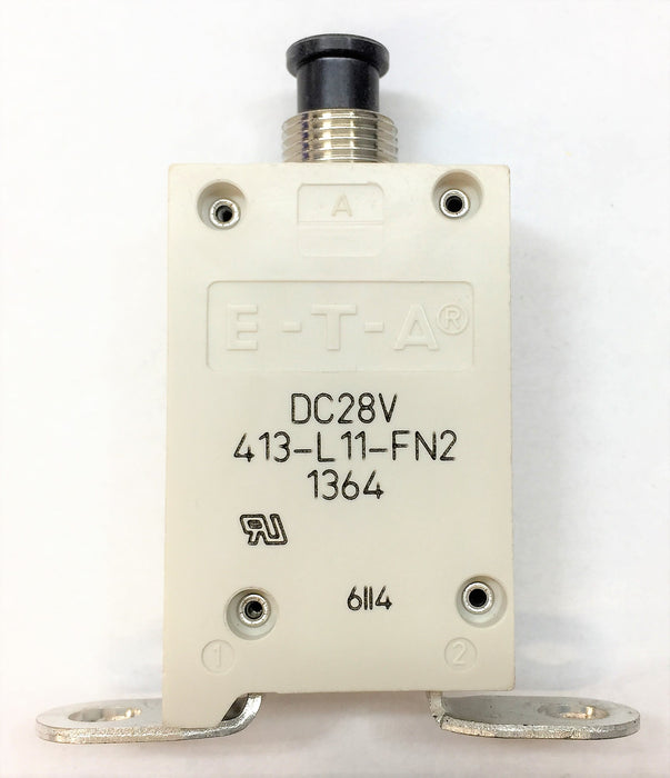 E-T-A 50A Circuit Breaker 413-L11-FN2 NOS