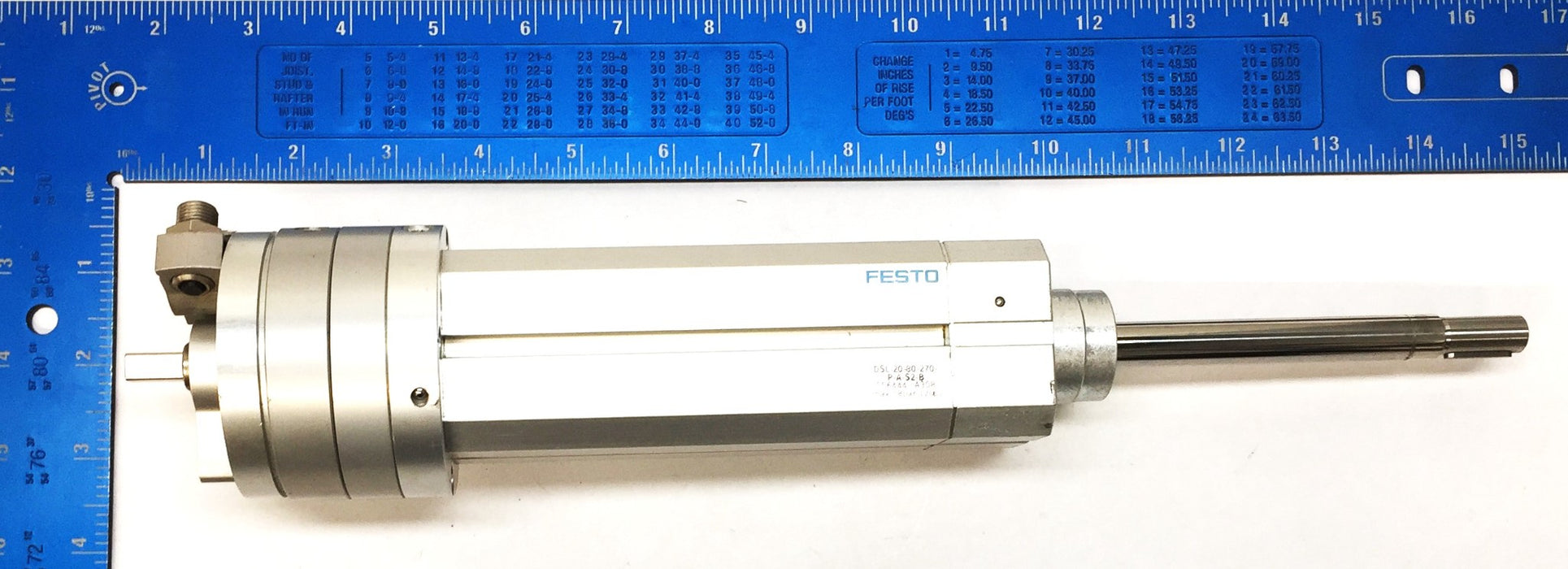 Festo Pneumatic Swivel Linear Unit DSL-20-80-270-P-A-S2-B USED