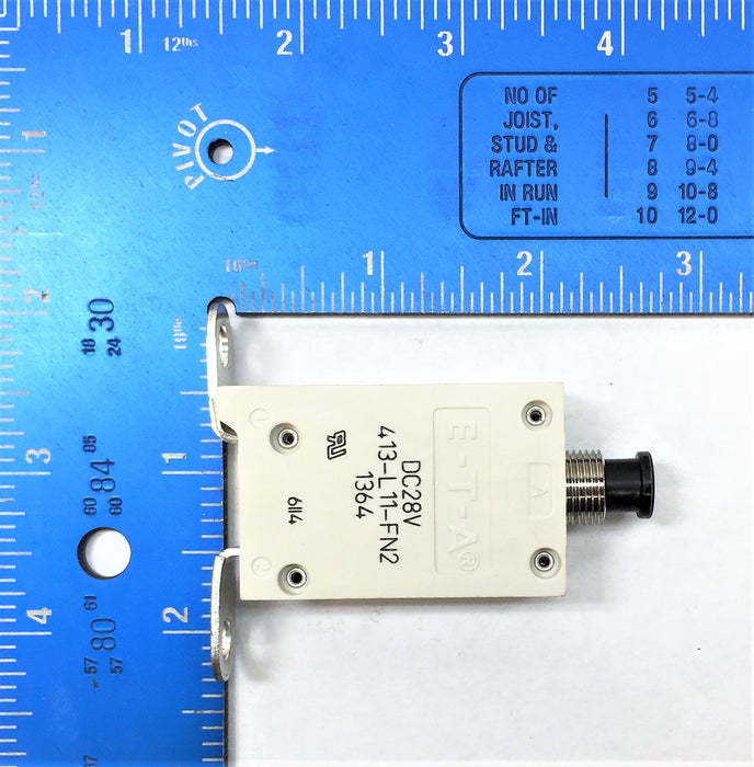 E-T-A 50A Circuit Breaker 413-L11-FN2 NOS