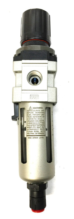 SMC Air Filter Regulator NAW3000-N03D USED