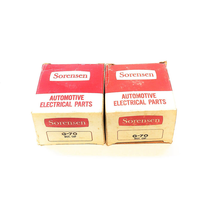Sorensen Distributor Cap G-70 [Lot of 2] NOS