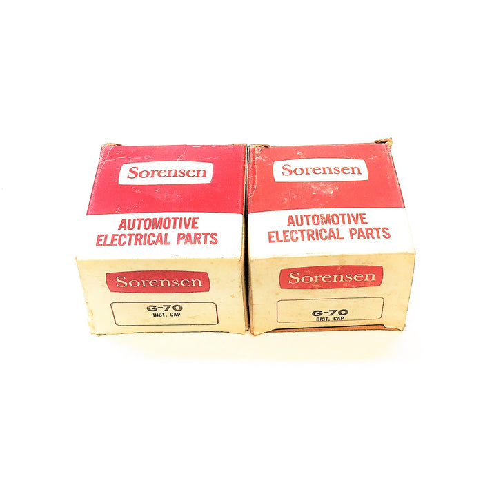 Sorensen Distributor Cap G-65 [Lot of 2] NOS