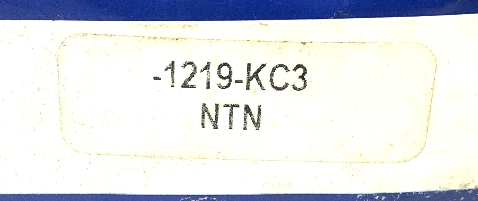 NTN Self Aligning Double Row Ball Bearing 1219-K/C3 NOS