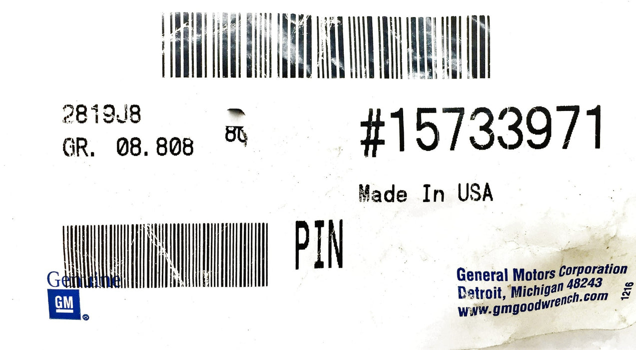 General Motors/GM Retainer Deflector Clip 15733971 [Lot of 10] NOS