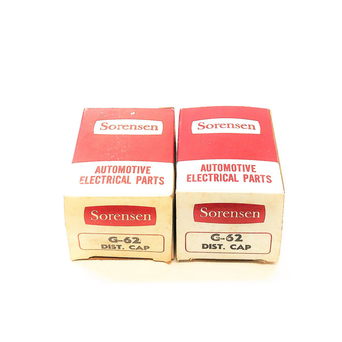 Sorensen Distributor Cap G-62 [Lot of 2] NOS