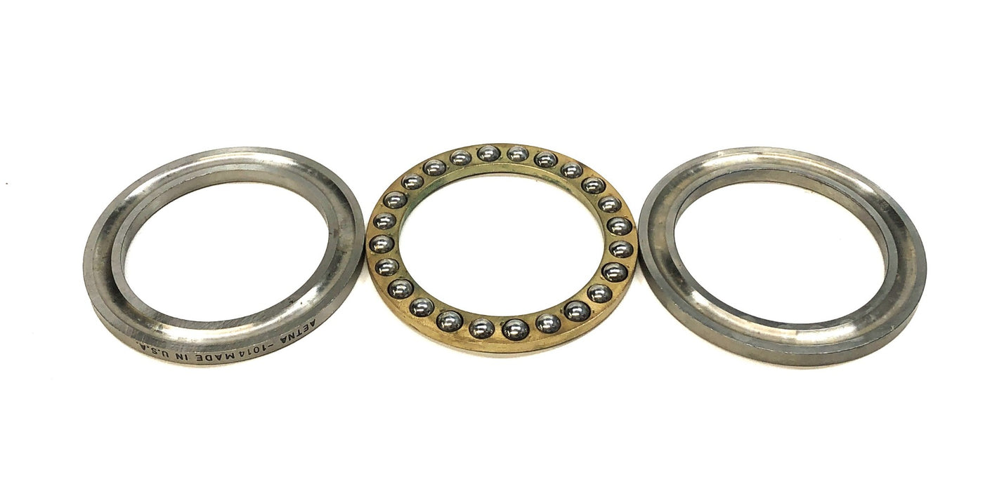 Aetna 3 Piece Thrust Ball Bearing 1014 NOS