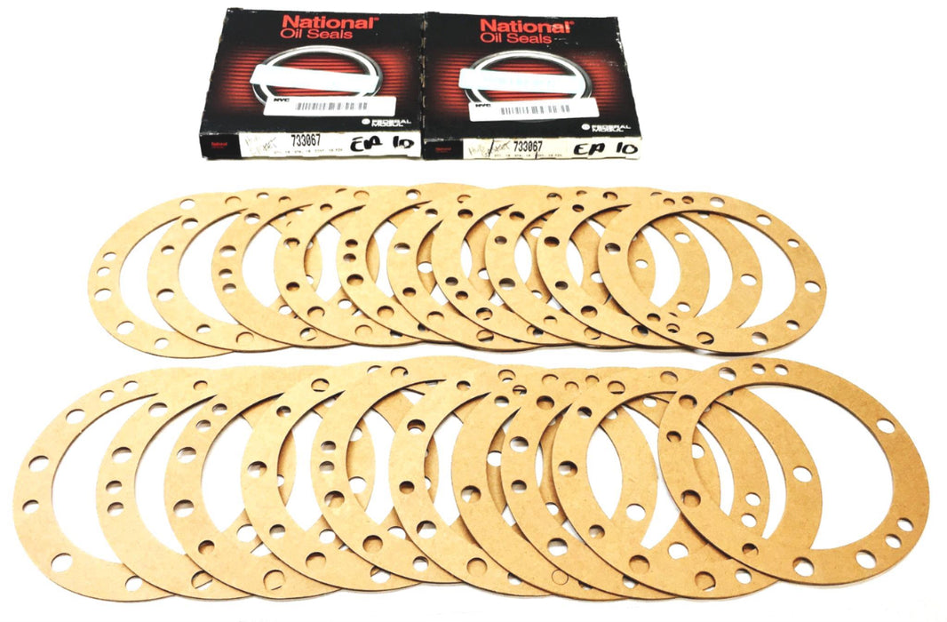 Federal Mogul National 10 Piece Oil Seal Gasket Set 733067 [Lot of 2] NOS